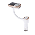 Miniatyrbillede 4 af 10: FM-sender med Bluetooth-håndfri og billader (guld)