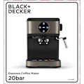 Pikkukuva 10 / 10: BLACK+DECKER Espressokone 20 Bar