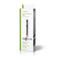 Miniatyrbillede 5 af 6: Nedis Stylun Pen | Brugt til: Smartphone / Tablet | kobbertøjs knap | 1 stk. | Med clip | Sort