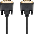 Pikkukuva 2 / 4: Goobay DVI-I Full HD kaapeli Dual Link, kullattu DVI-I plug Dual Link (24 + 5 pinniä) > DVI-I plug Dual Link (24 + 5 pinniä), 2 m