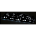 Miniatyrbillede 5 af 10: URAGE Gaming Keyboard Cyberboard Metal illuminated