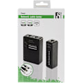 Miniatyrbild 4 av 4: DELTACO kabeltester för RJ45/RJ12 & BNC, 2 delad, svart (MD-107)