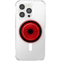 Miniatyrbillede 5 af 7: PopSockets PopGrip for Magsafe Danger Red Translucent
