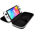Pikkukuva 5 / 6: PDP Gaming Slim Deluxe Travel Case Elite – Black/White -suojakotelo, Switch
