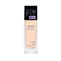 Miniatyrbillede 2 af 2: Maybelline Fit Me Luminous + Smooth Foundation - 115 Ivory