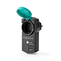 Miniatyrbild 2 av 11: Nedis RF Plug | Mesh / 433 MHz | IP44 | 3680 W | Jordad kontakt / Typ F (CEE 7/7) | -20 - 50 °C | Grön / Svart