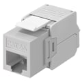 Miniatyrbild 2 av 5: Goobay Keystone-modul RJ45 CAT 6A, UTP 16,5 mm bred, krokodiltyp, klämlist för verktygslös IDC-montering