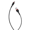 Miniatyrbild 1 av 3: XO USB - USB-C Kabel, 1,0 m, 2,4A, Svart