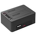 Miniatyrbild 2 av 2: HDD/SSD Dockningsstation med två platser, USB 3.1 Gen 1, USB-A, 5 Gbps