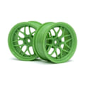 Pikkukuva 2 / 6: Tech 7 Wheel Green 52X26X+6Mm Offset (2Pcs)
