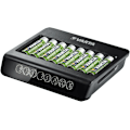 Miniatyrbillede 6 af 8: Varta LCD Multi Charger+ (type 57681) oplader op til 8x AA-batterier eller AAA-batterier (NiMH) samtidigt