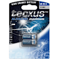 Miniatyrbild 1 av 3: tecxus LR23, 2 st. i blister batteri, 2 st. i blister alkaliskt manganbatteri, 12 V