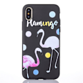 Miniatyrbild 1 av 5: Baksideskal till iPhone X/XS, Flamingo Svart