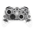 Miniatyrbild 3 av 11: DELTACO Nintendo Switch Controller, transparent, RGB, makroknappar