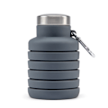 Pikkukuva 2 / 4: Orrefors Hunting Vattenflaska Silikon, Mörkgrå, 500 ml