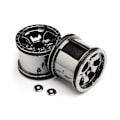 Pikkukuva 3 / 5: Warlock Wheel Black Chrome (2.2In/2Pcs)