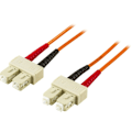 Miniatyrbild 1 av 3: DELTACO fiberkablage SC - SC, duplex, multimod 20m (FB-520)