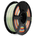 Miniatyrbillede 2 af 2: FLASHFORGE PLA Silk 1,75 mm Regnbue 1,0KG 3D Udskriftsfilament
