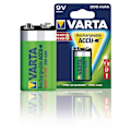 Pikkukuva 2 / 7: Varta Ladattava Ni-MH-Akku E | 9 V DC | 200 mAh | Esiladattu | 1 - Läpipainopakkaus | 6HR61 | Keltainen / Vihreä