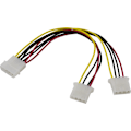 Miniatyrbillede 2 af 3: DELTACO Y-kabel intern til 2 stk. 5,25"
