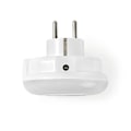 Miniatyrbillede 7 af 11: Nedis Plug-In LED natlys | Dag/nat sensor | 3680 W | 10 lm | Blå / Grøn / Hvid