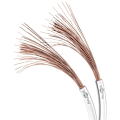 Miniatyrbillede 5 af 8: Goobay Højttalerkabel hvid CCA 25 m rulle, tværsnit 2 x 4,0 mm²