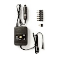 Pikkukuva 1 / 7: Nedis DC Yleisvirtalähde | Autoadapteri | 24 W | Tulojännite: 12 V DC / 24 V DC | 1.5 / 3 / 4.5 / 6 / 7.5 / 9 / 12 V DC | Musta