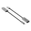Pikkukuva 6 / 6: CLUB3D CAC-1567 USB-grafikadapter 7680 x 4320 pixlar Svart, Silver
