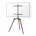 Miniatyrbild 2 av 11: Nedis Golvstativ | 50 - 65 " | Maximal skärmvikt som stöds: 35 kg | Scandinavian Design | Roterbar | Anti-tip rem | Snäpplås | Aluminium / Stål | Svar