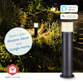 Miniatyrbild 10 av 11: Nedis Smartlife utomhusljus | 360 lm | Zigbee 3.0 | 10 + 4 W | RGB / Varm Vit | 2700 K | Aluminium | Android™ / IOS