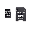 Pikkukuva 1 / 3: Integral 128 GB nopea microSDHC/XC V30 UHS-I U3 -muistikortti