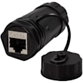 Pikkukuva 2 / 7: LogiLink CAT6A ulkokäyttöön tarkoitettu ruuviliitin 2 x RJ45 IP68 kaapeliholkilla
