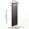 Miniatyrbillede 8 af 9: Philips Bustan Pollare Ultra Efficient LED 3,8W 800lm 2700K Antracit