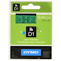 Miniatyrbild 1 av 2: dymo Färgband S0720590 45019 12mm Svart på Grön