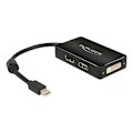 Miniatyrbild 2 av 3: DeLOCK Adapter mini Displayport 1.1 ma to Displayport/HDMI/DVI