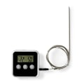 Miniatyrbillede 6 af 11: Nedis Kød Termometer | Alarm / Timer | LCD Display | 0 - 250 °C | Sort / Sølv