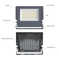 Miniatyrbillede 5 af 7: Forever Light ASPIRE - LED-Strålkastare, 30W, 6000K, 3300lm, 230V
