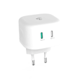 Miniatyrbild 2 av 7: Nedis Väggladdare | 45 W | GaN | PD3.0 45W | Snabbladdnings funktion | 2.25 A / 3.0 A | Antal utgångar: 2 | 2x USB-C™ | Automatiskt val av Spänning |