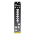 Miniatyrbillede 8 af 8: DELTACO Flexible 4-Socket Power strip, 1,4m, 16A 3500W, 2x USB-A, whit
