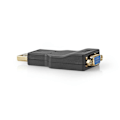 Miniatyrbillede 7 af 8: Nedis DisplayPort adapter | DisplayPort Han | VGA Hun | 1080p | Guldplateret | Lige | Runde | ABS | Antracit | Box