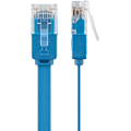 Pikkukuva 5 / 8: Goobay CAT 6 platt patchkabel, U/UTP, blå kopparledare (CU)