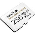 Miniatyrbild 5 av 6: SANDISK Minneskort MicroSDXC 256GB High Endurance med adap