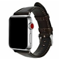 Miniatyrbillede 2 af 3: Urrem i kunstlæder til Apple Watch, 44mm, Mørkebrun