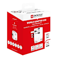 Pikkukuva 3 / 3: SKROSS PRO Light USB (AC), 3-pole travel adapter, 1x USB-A, 1x USB-C