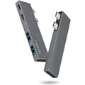 Pikkukuva 3 / 8: LogiLink Dual USB 3.2 Gen2x2-hub 4-portar PD 100W