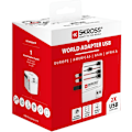 Pikkukuva 5 / 5: SKROSS World Adapter MUV 2xUSB (2,4A) Vit