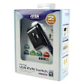 Miniatyrbillede 3 af 5: Atena CS62 US2-Port KVM Switch Sort