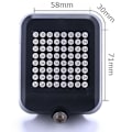 Miniatyrbillede 7 af 7: Smart automatisk baglygte til cykel med lasersensor & 64 LED