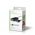 Miniatyrbillede 5 af 11: Nedis Bluetooth® Transmitter | Tilslutninger indgang: 1x 3.5 mm | AptX ™ Low latency / AptX™ / SBC | Op til 2 enheder | Sort