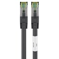 Pikkukuva 2 / 8: Goobay Patchkabel CAT 8.1, S/FTP (PiMF), svart 99,9 % syrefri kopparledare (OFC), AWG 24, halogenfri kabelhölje (LSZH)